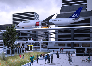 Illustration for article titled We Cannot Allow This Awful Idea for Airport Design to Become Real